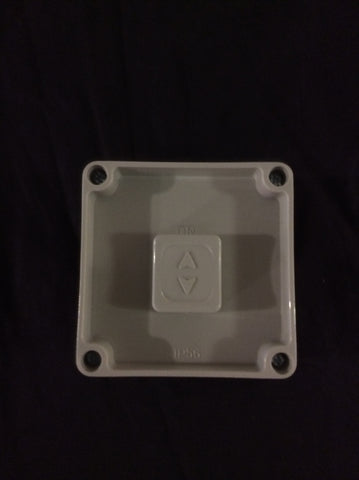 Weatherproof Switch - One Gang surface switch. 16A 250V IP56. 83 x 83mm