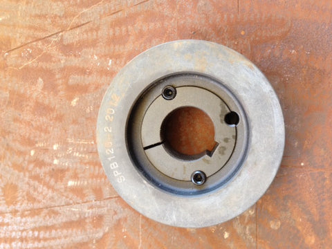 Taper Lock Pulley and Bush  - Diameter 125mm with 40mm Bush.